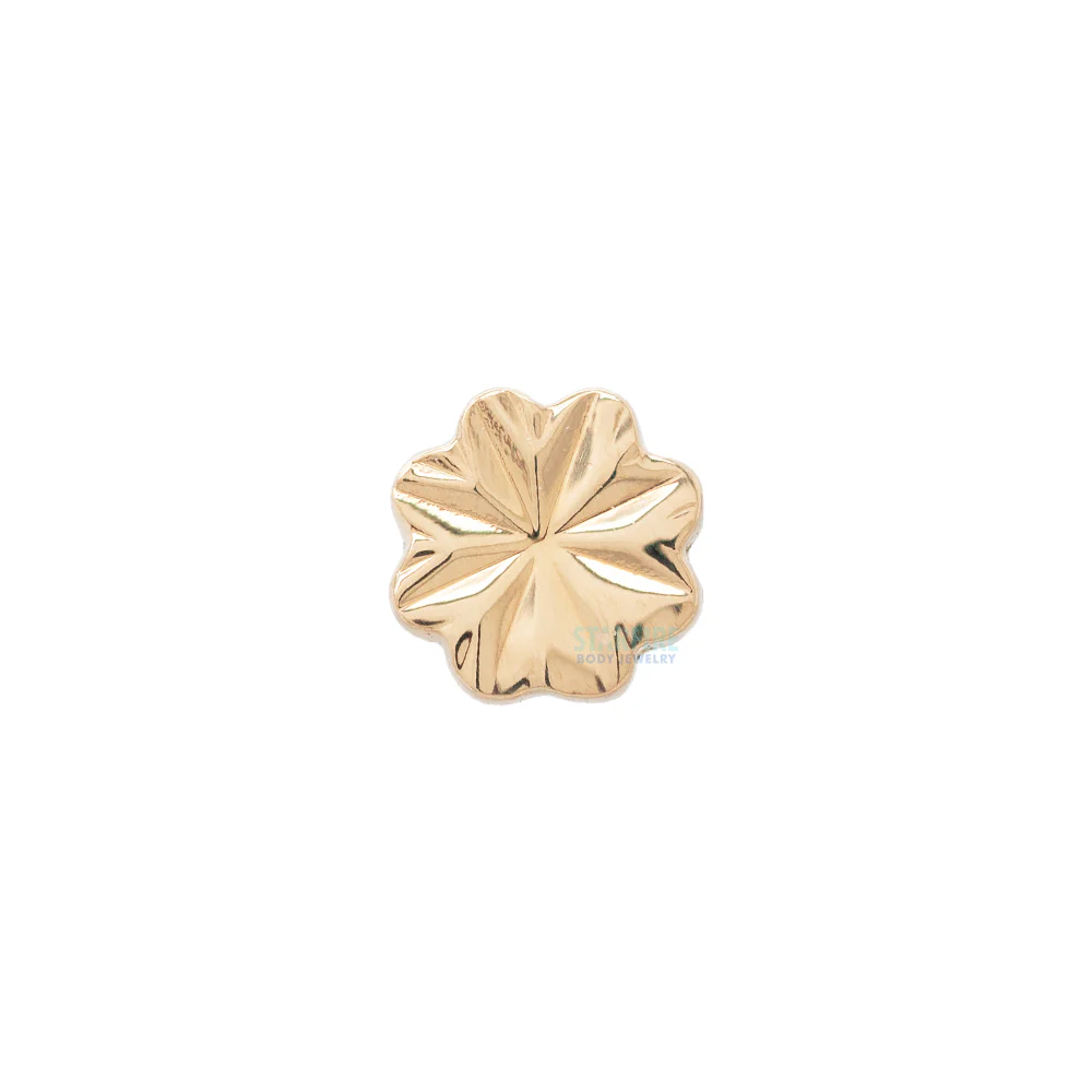 threadless: "Laser Blossom" End in Gold - Image 2
