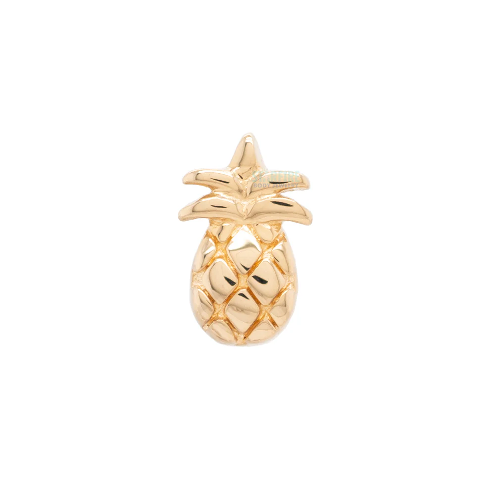 threadless: Mini Pineapple End in Gold - Image 2