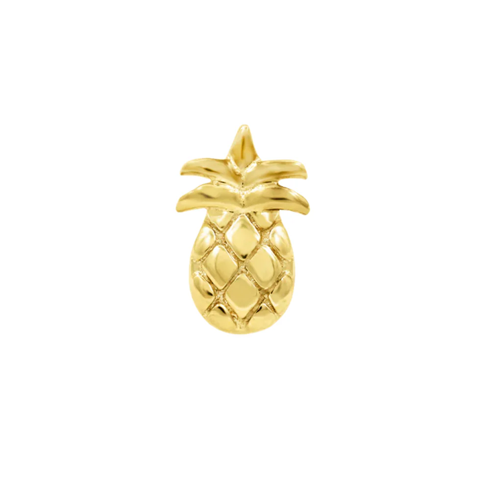 threadless: Mini Pineapple End in Gold - Image 3