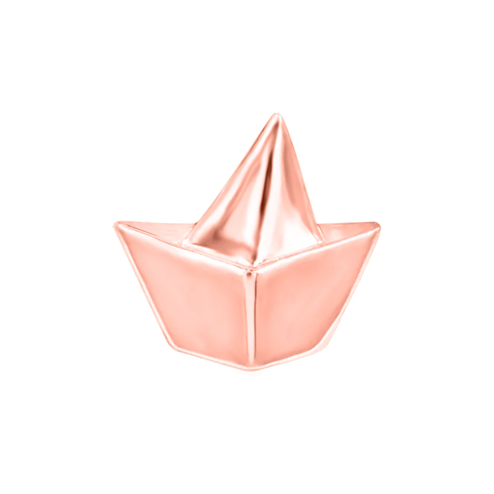 threadless: Paper Boat End in Gold - Image 4