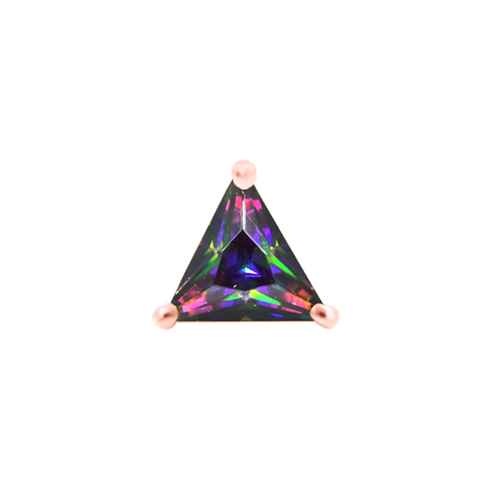 threadless: "Prince Mystic" End in Gold with Mystic Topaz - Image 5