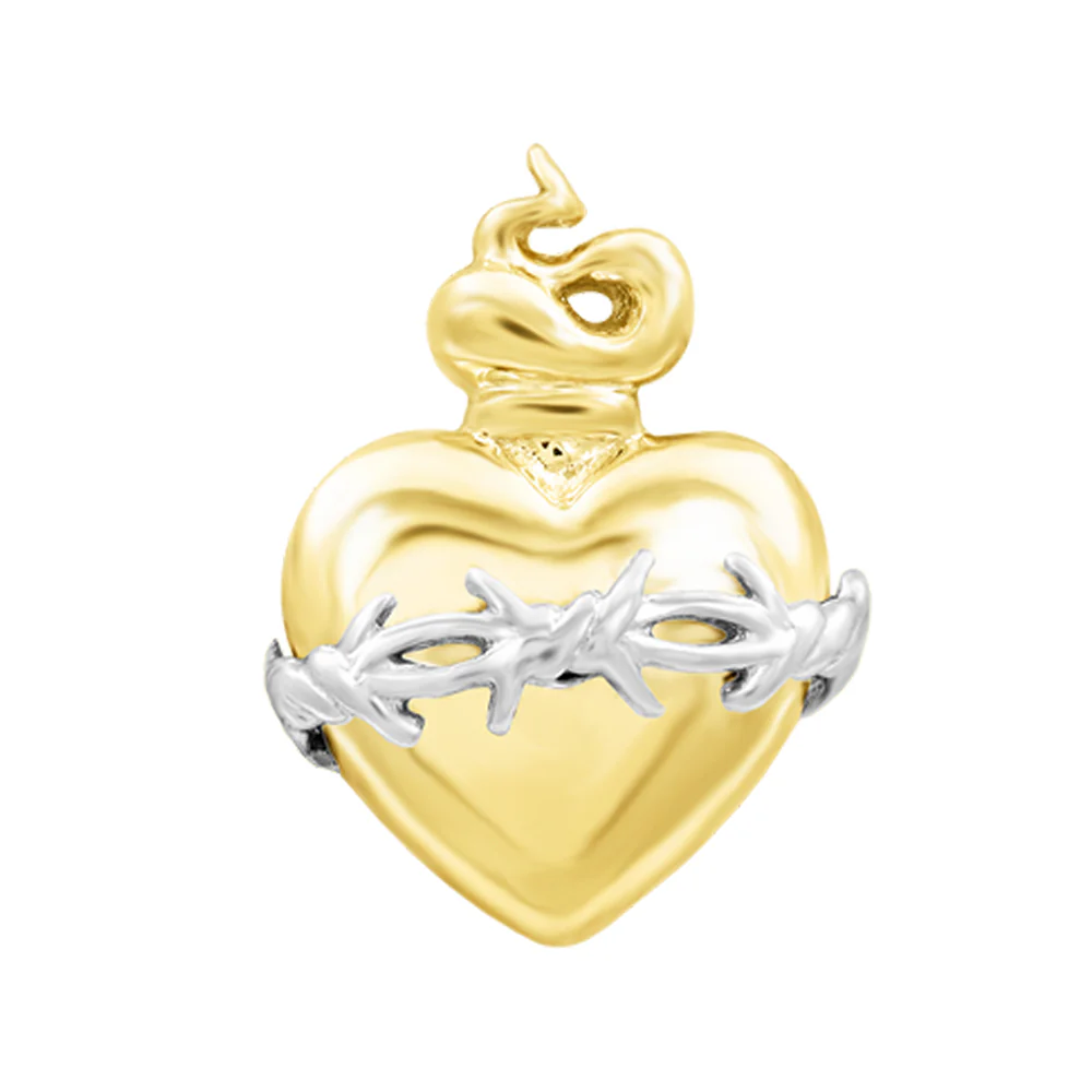 threadless: "Sacred Heart" End in Gold - Image 4