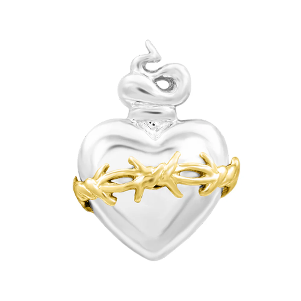 threadless: "Sacred Heart" End in Gold - Image 5