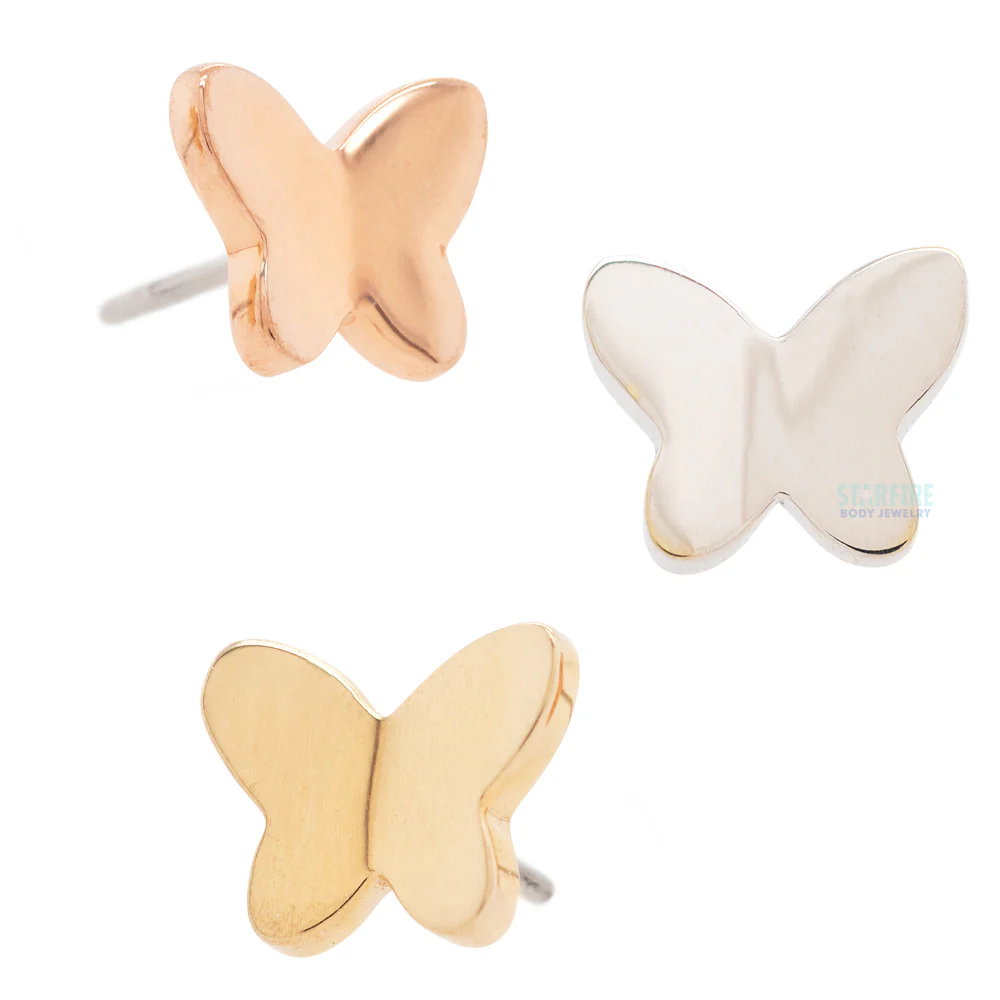 threadless: "Gold Butterfly" End in Gold - Image 2