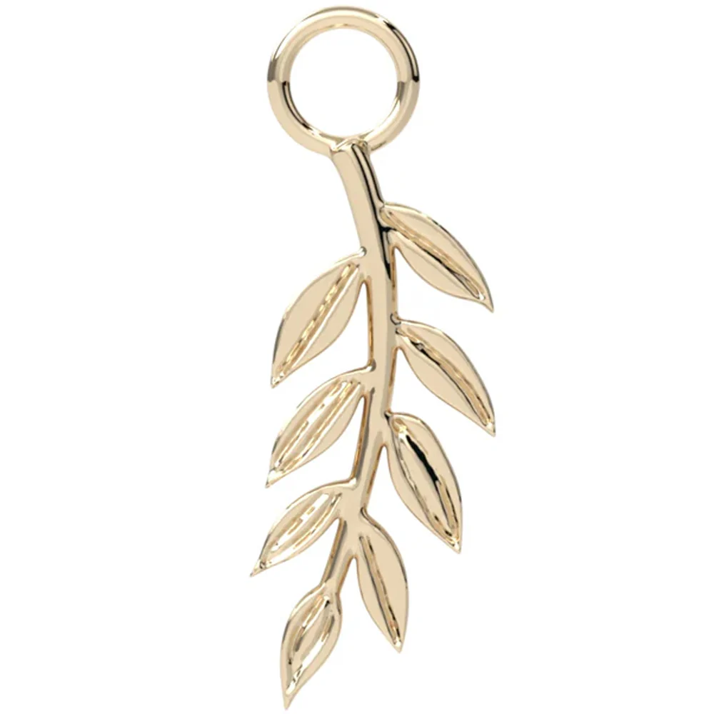 "Athena" Charm in Gold & Platinum - Image 2