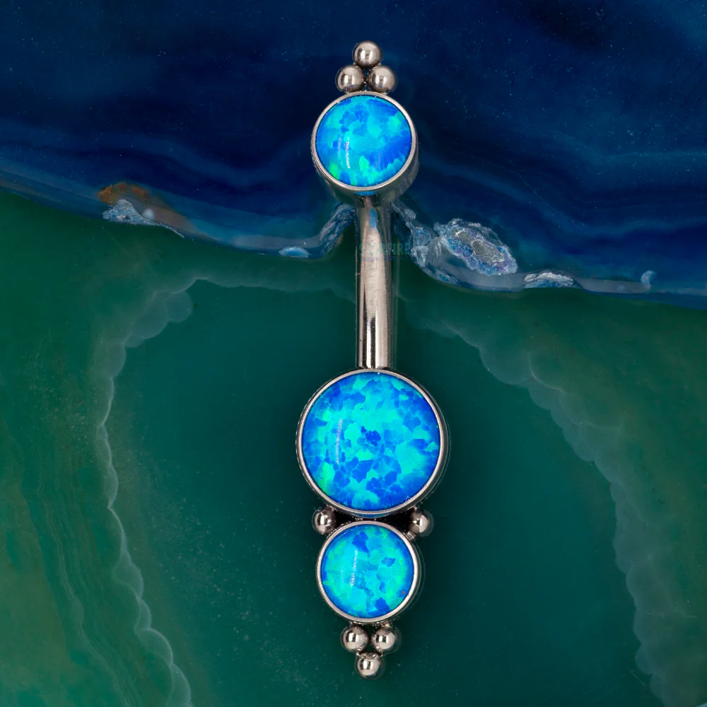 1HN 'Haute Couture' Opal Navel Curve - Image 2