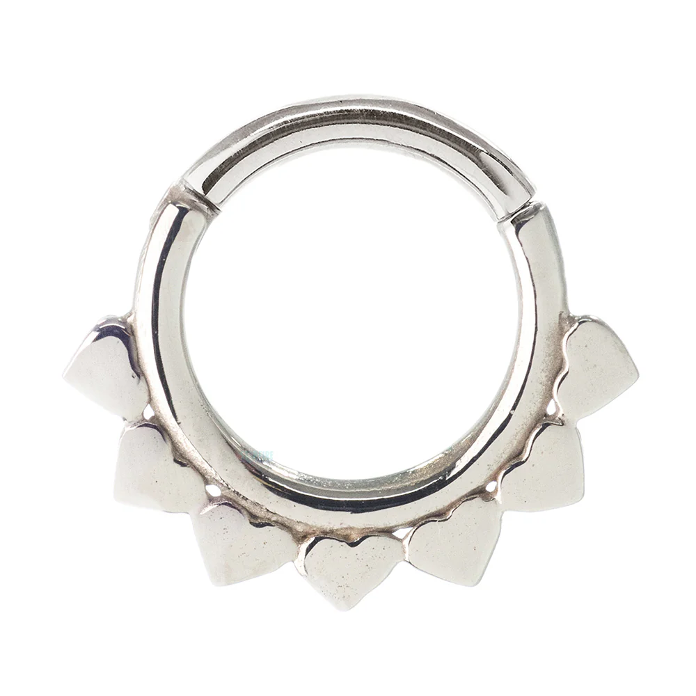 "Jiya" Hinged Ring in Gold - Image 4