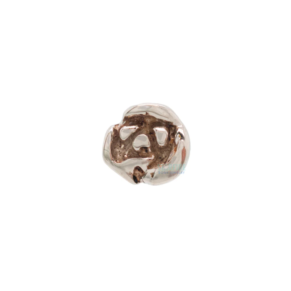 Rose Threaded End in Gold - Image 3