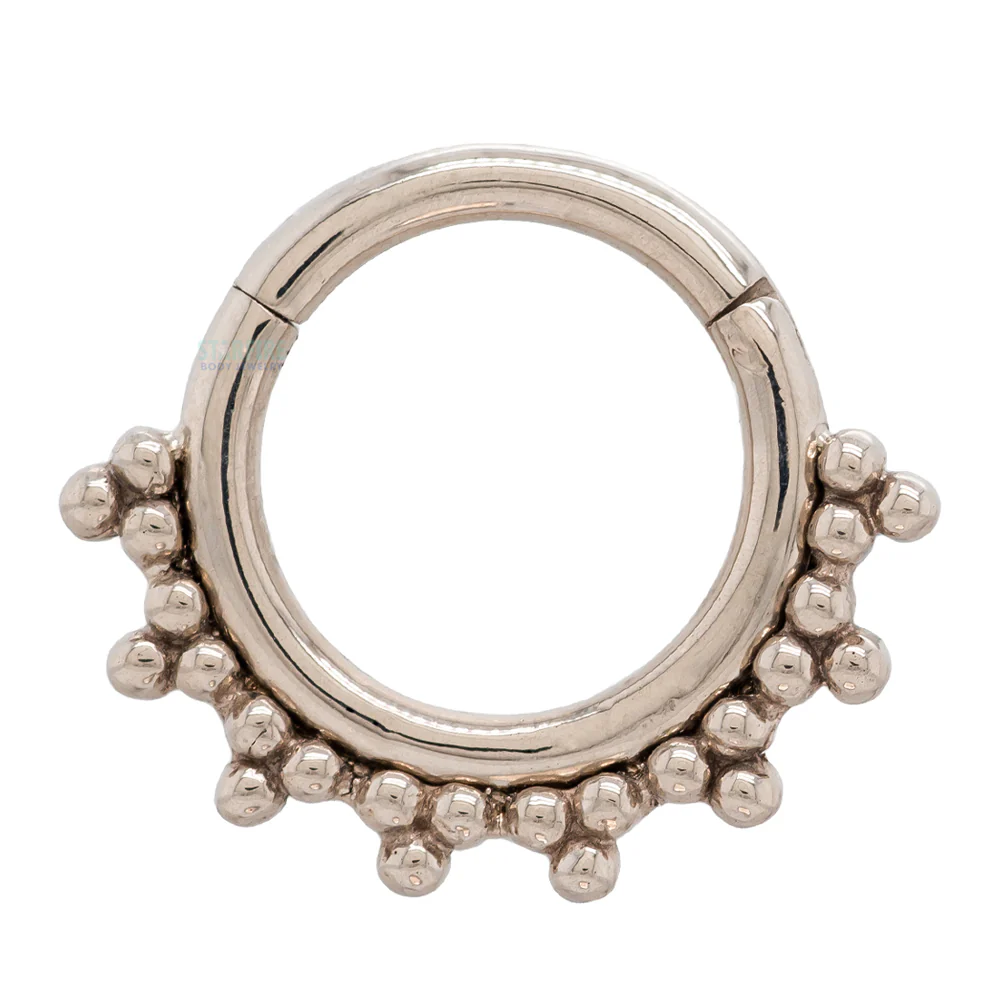"Talia" Hinged Ring in Gold - Image 4