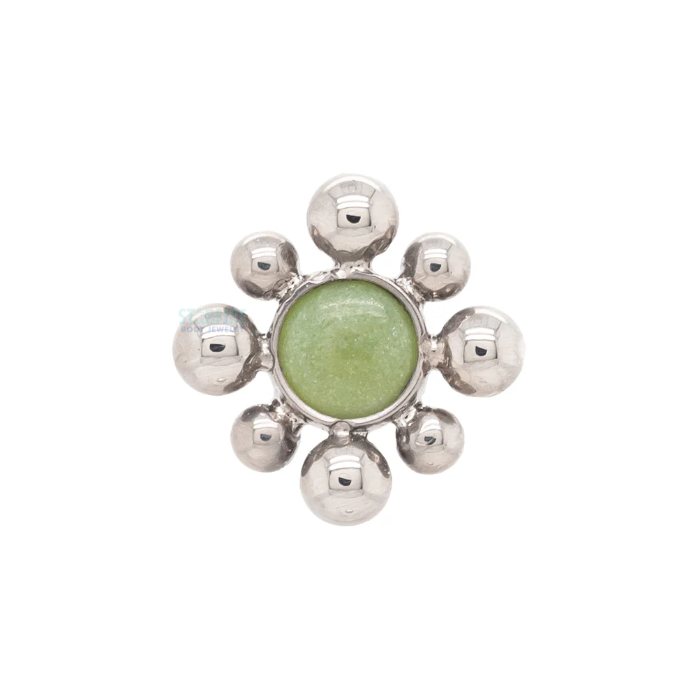 threadless: 15HT 'Haute Couture Bijoux' Stone Bezel Pin - Image 3