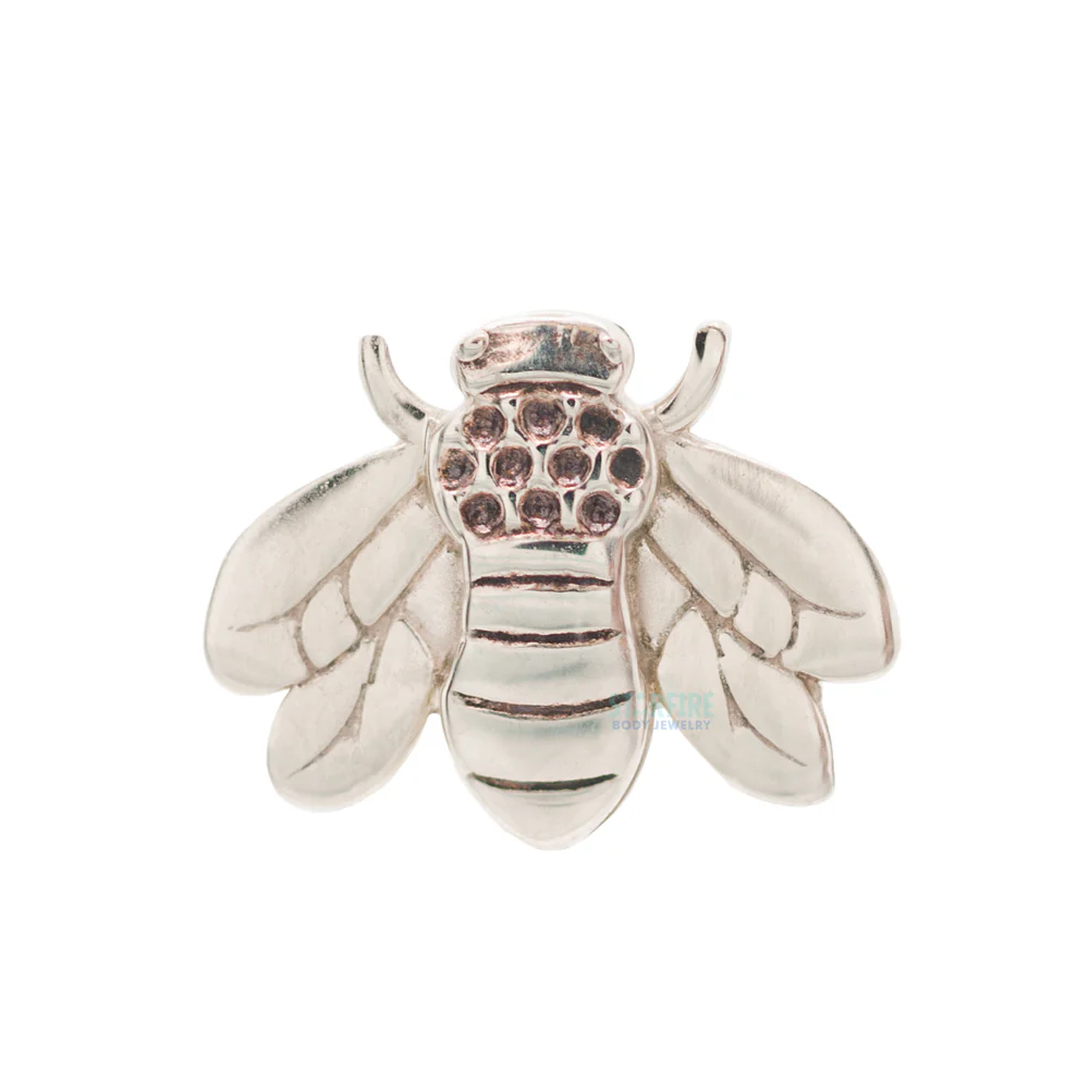 threadless: Bee Pin in Gold - Image 5