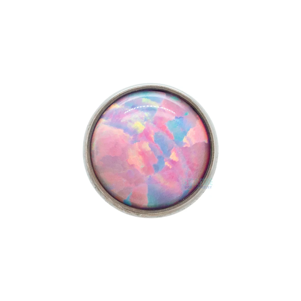 threadless: Bezel Set End with Opal - Image 3