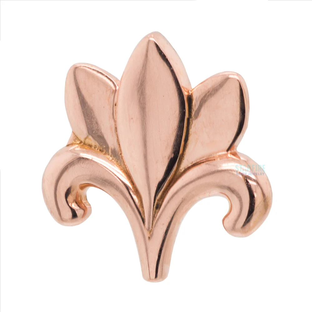threadless: Floral Pin in Gold