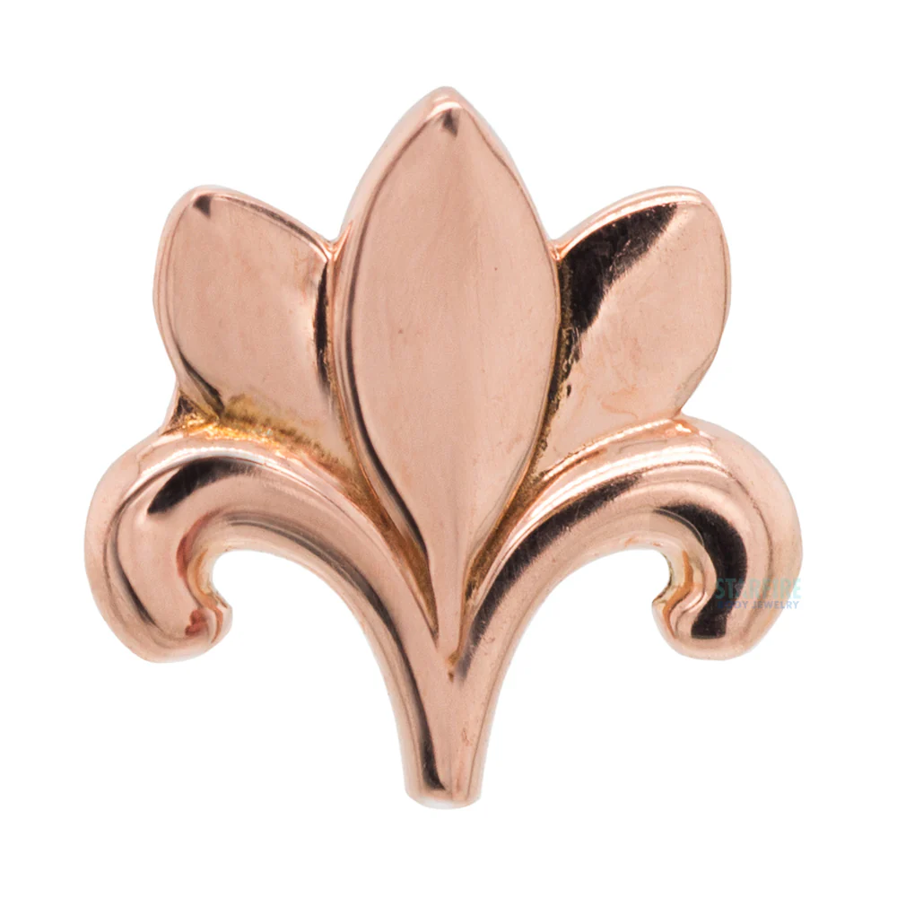 threadless: Floral Pin in Gold - Image 2
