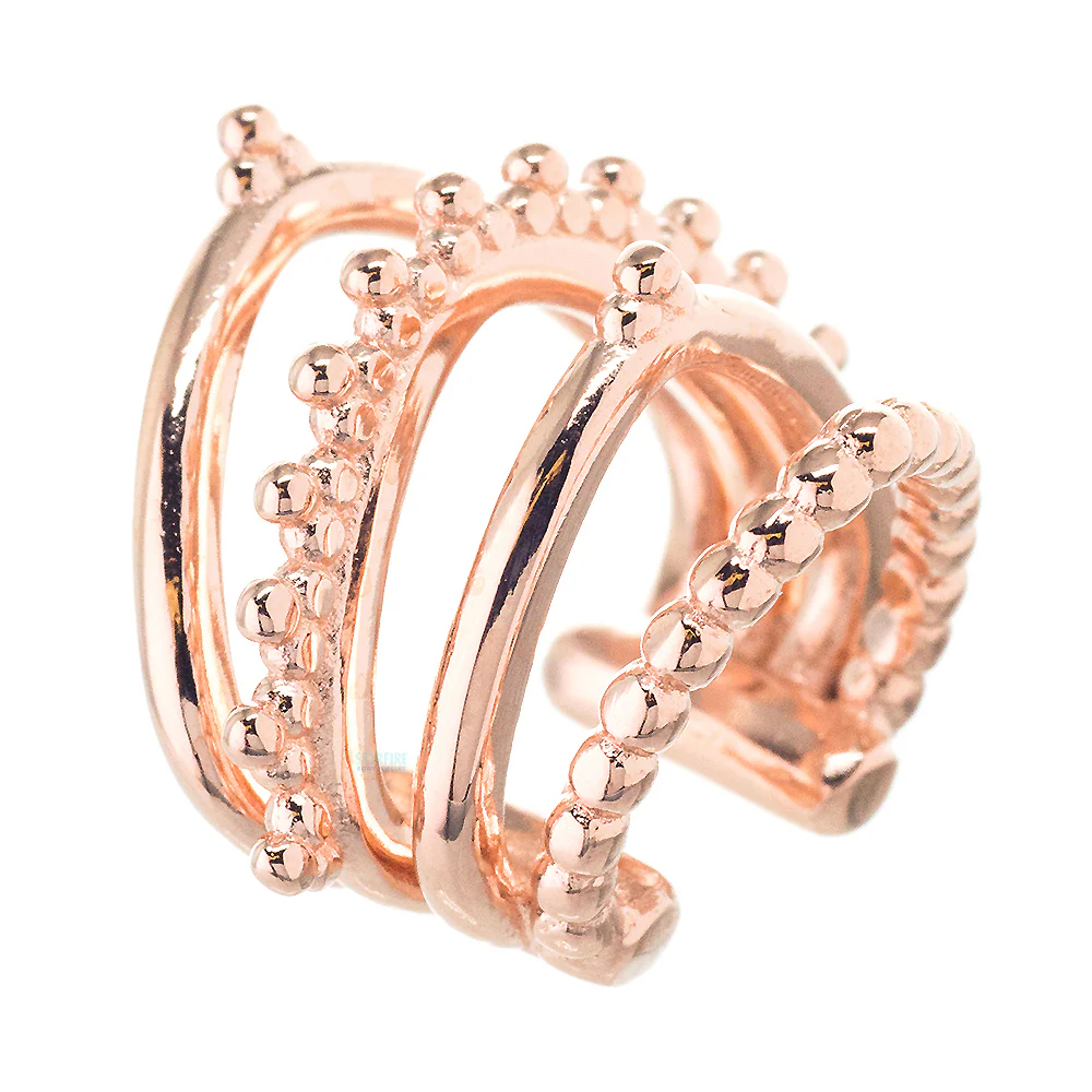 Little Beaded Warrior EAR CUFF (non piercing) - Image 3