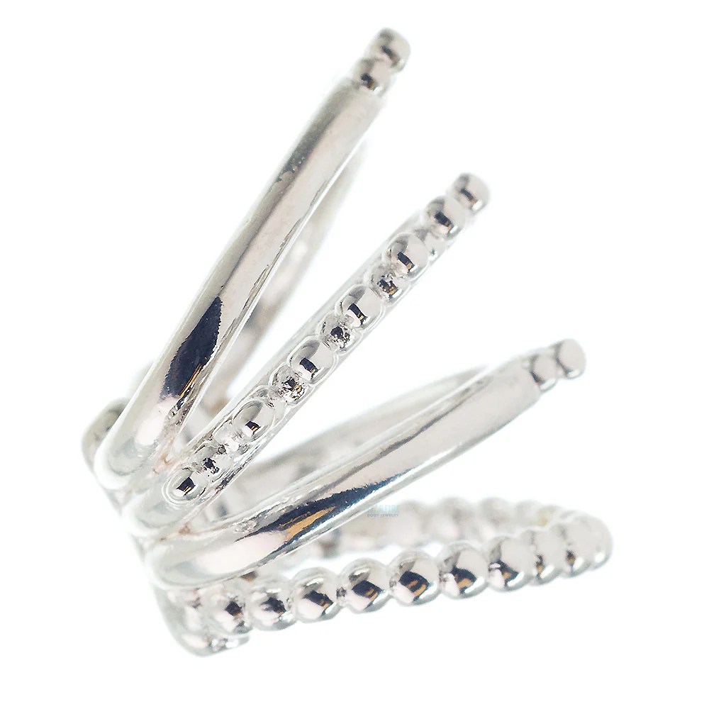 Little Beaded Warrior EAR CUFF (non piercing) - Image 6