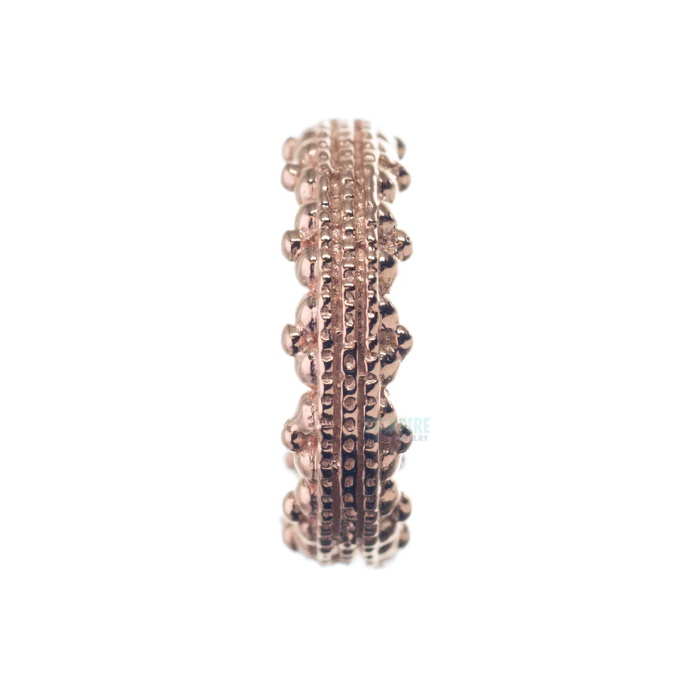 "Luna" Hinge Ring in Gold - Image 3
