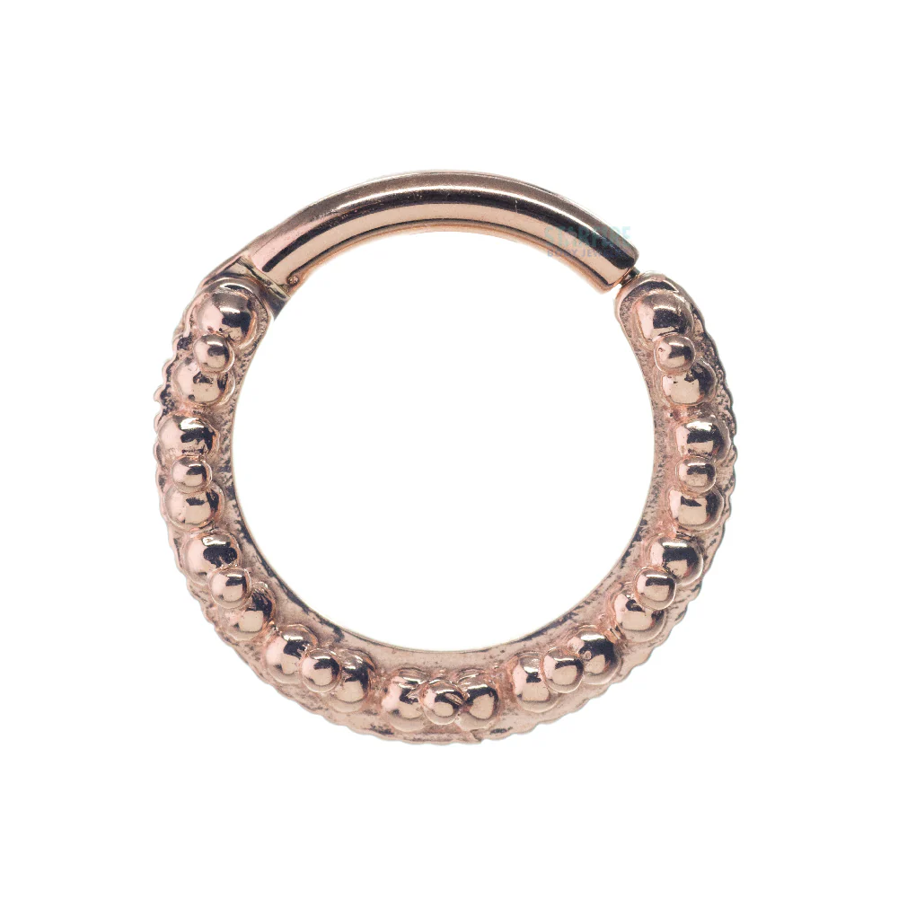 "Luna" Hinge Ring in Gold - Image 5