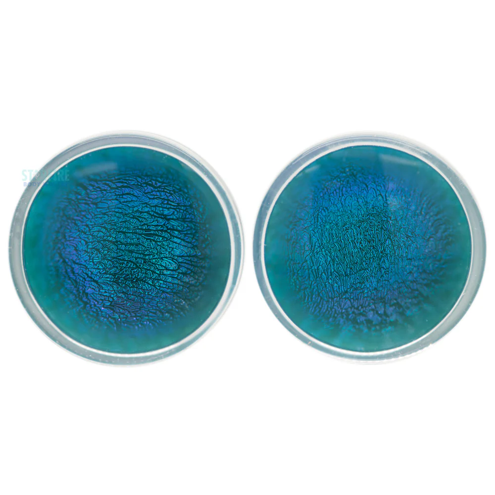 'Mar' Collection 2020 Dichroic Glass Plugs - Image 5