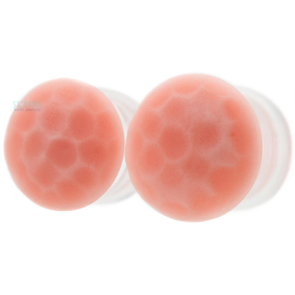 Martele Glass Color Front Plugs - Flesh - Image 2
