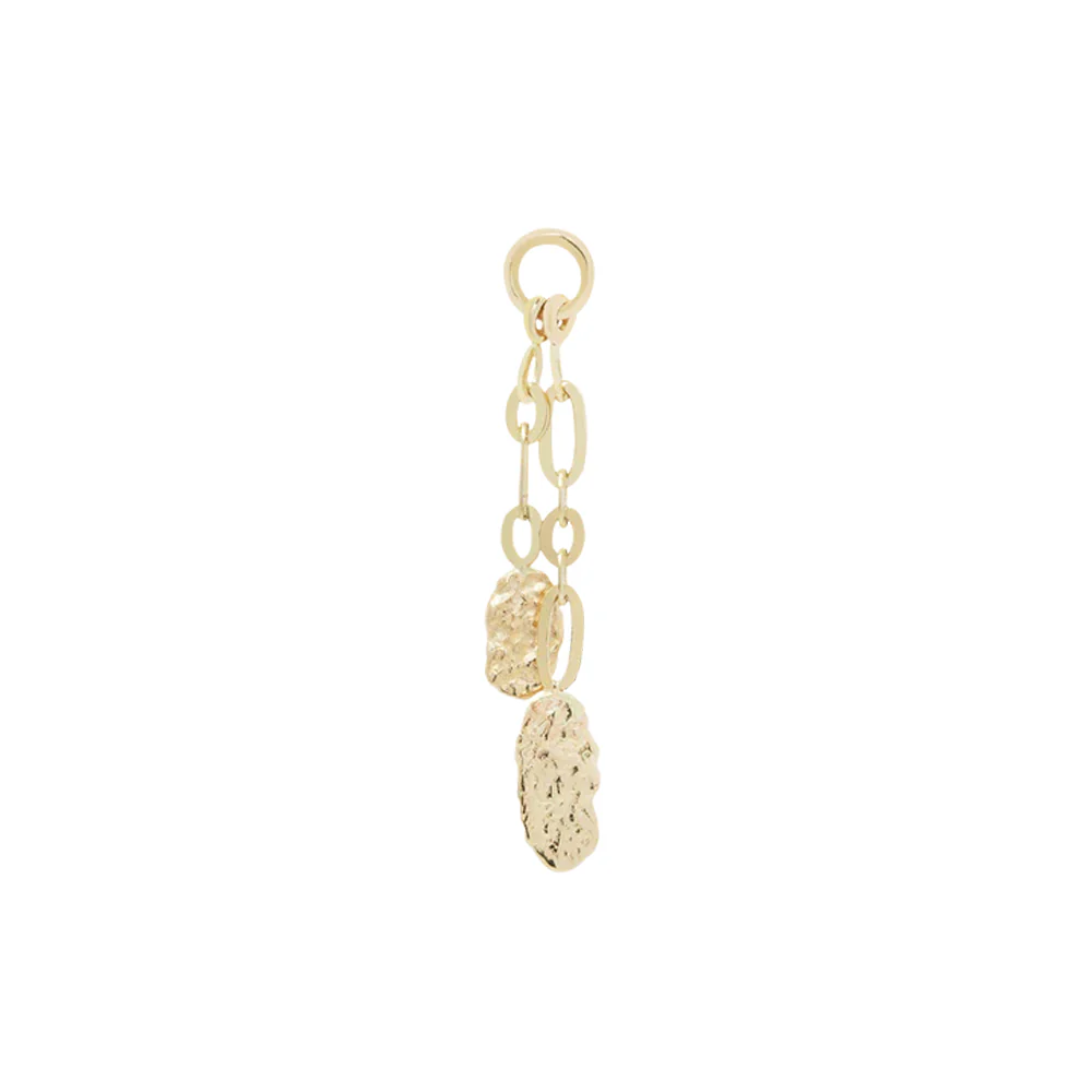 "Golden Age" Chain Charm in Gold - Image 3