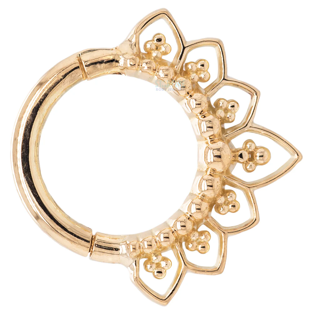 "Indigo" Clicker in Gold - Image 3