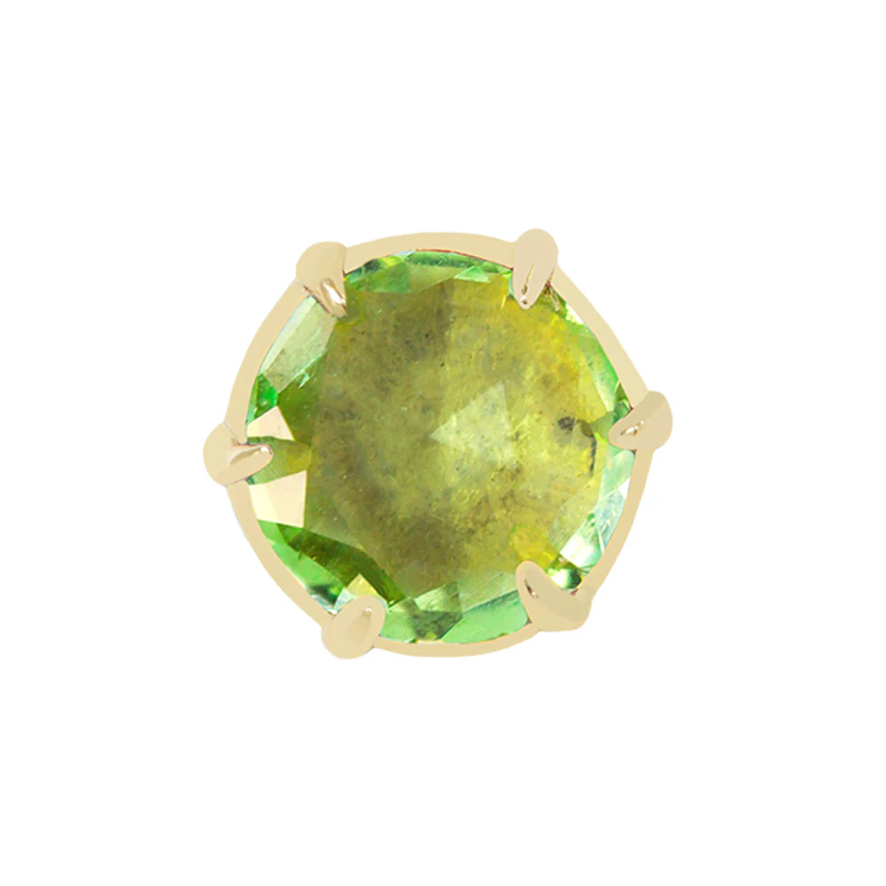 threadless: "Illuminate Small" End in Gold with Genuine Gemstone - Image 15