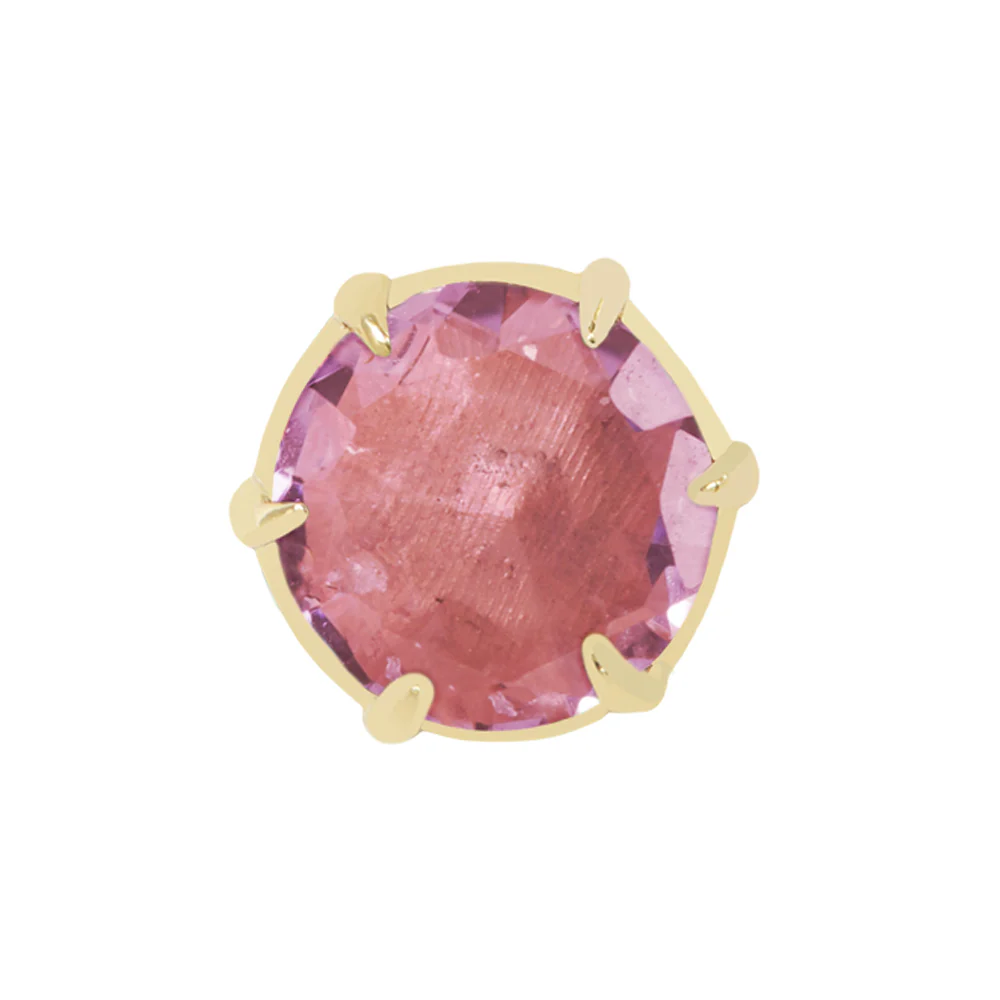 threadless: "Illuminate Small" End in Gold with Genuine Gemstone - Image 17