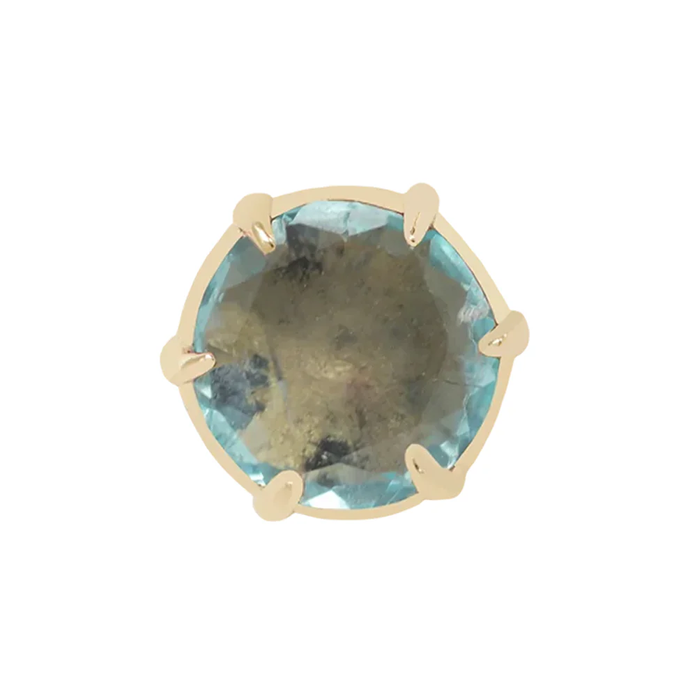 threadless: "Illuminate Small" End in Gold with Genuine Gemstone - Image 23
