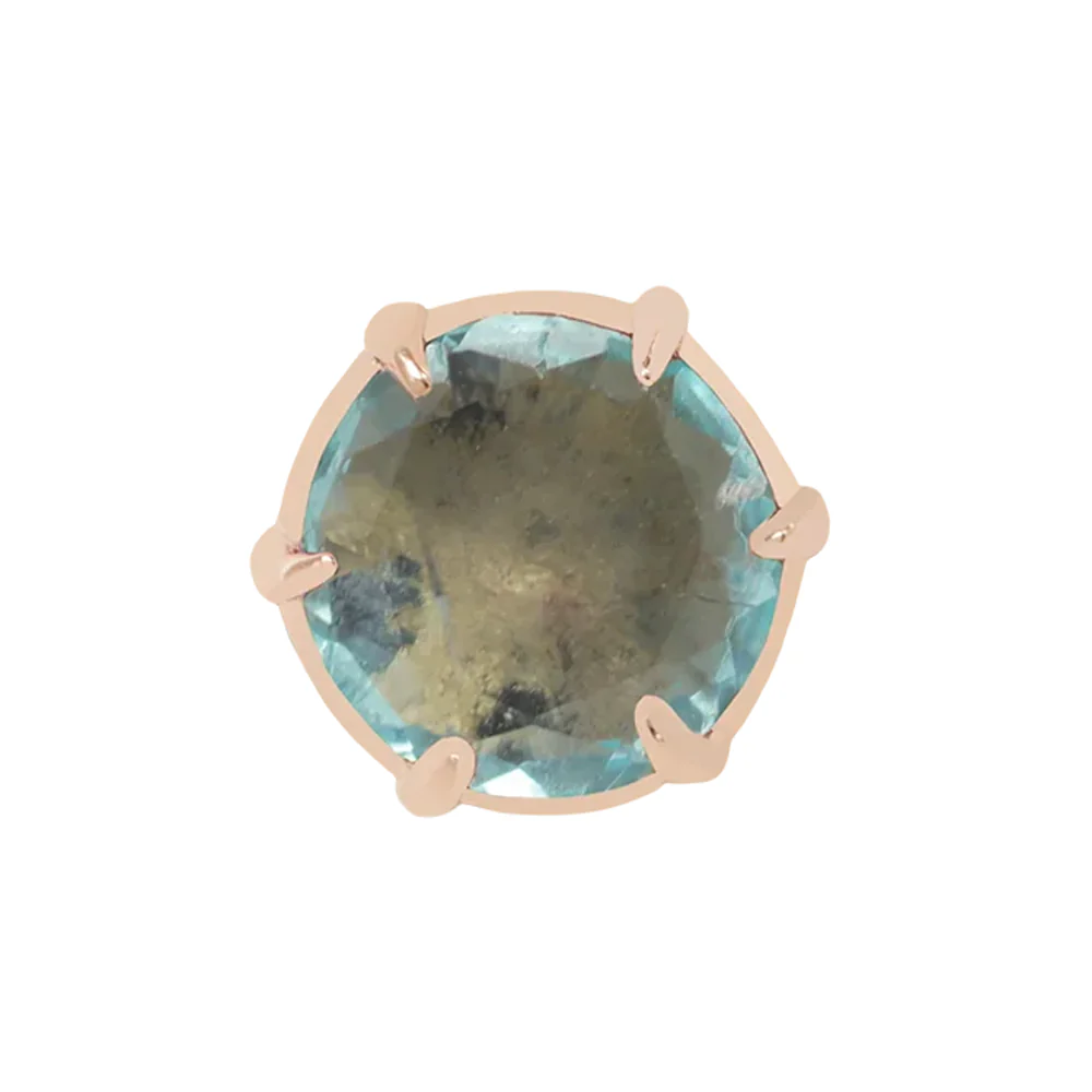 threadless: "Illuminate Small" End in Gold with Genuine Gemstone - Image 25