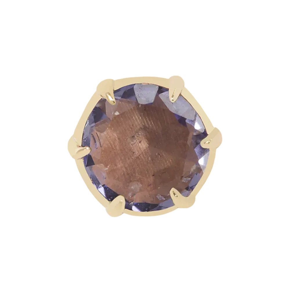 threadless: "Illuminate Small" End in Gold with Genuine Gemstone - Image 26