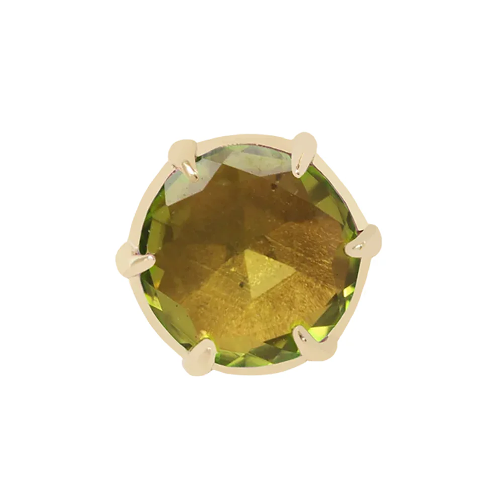 threadless: "Illuminate Small" End in Gold with Genuine Gemstone - Image 29