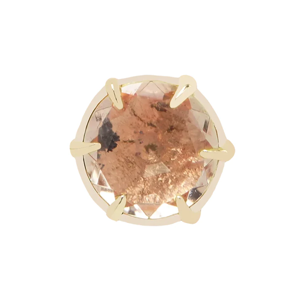 threadless: "Illuminate Small" End in Gold with Genuine Gemstone - Image 35