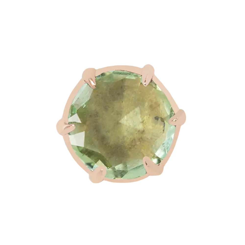 threadless: "Illuminate Small" End in Gold with Genuine Gemstone - Image 40