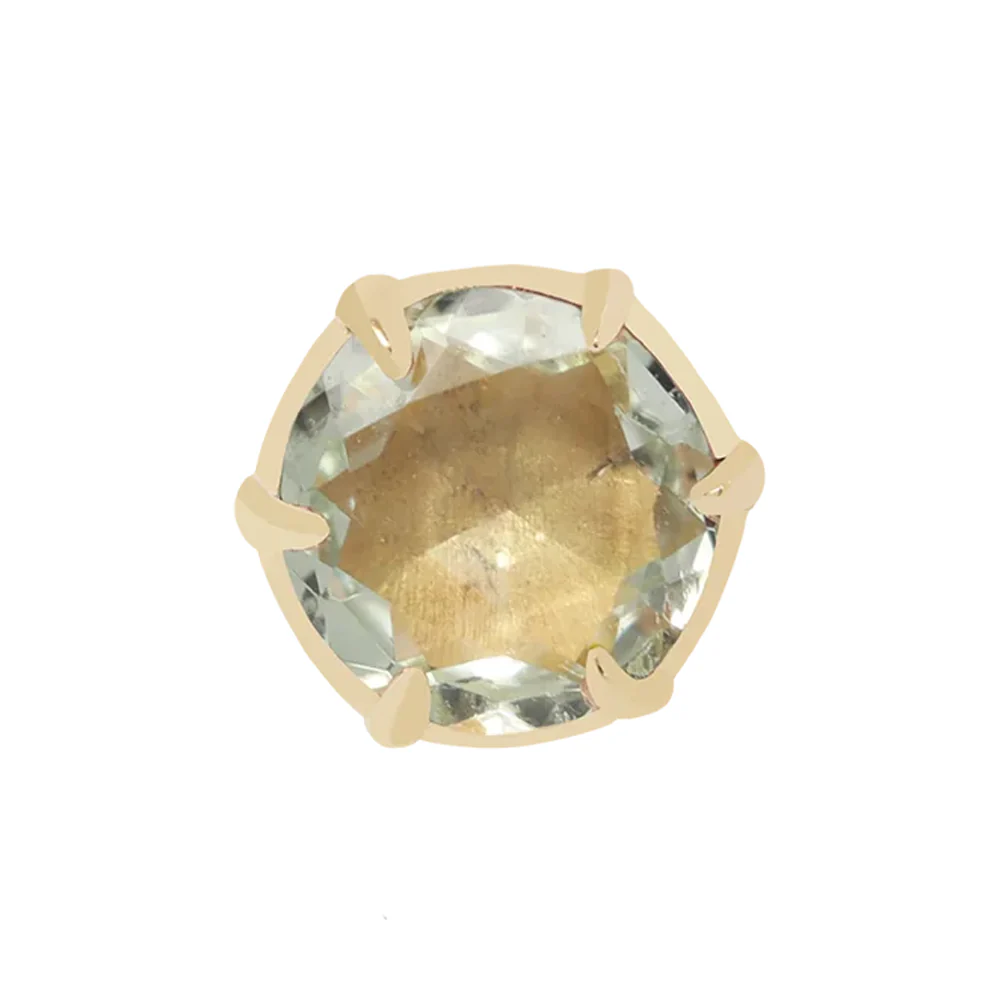 threadless: "Illuminate Small" End in Gold with Genuine Gemstone - Image 41