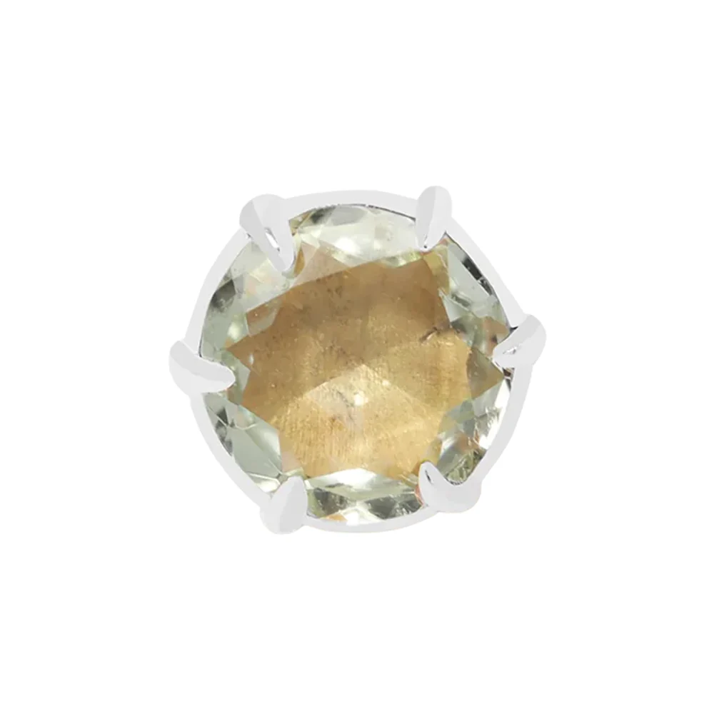 threadless: "Illuminate Small" End in Gold with Genuine Gemstone - Image 42