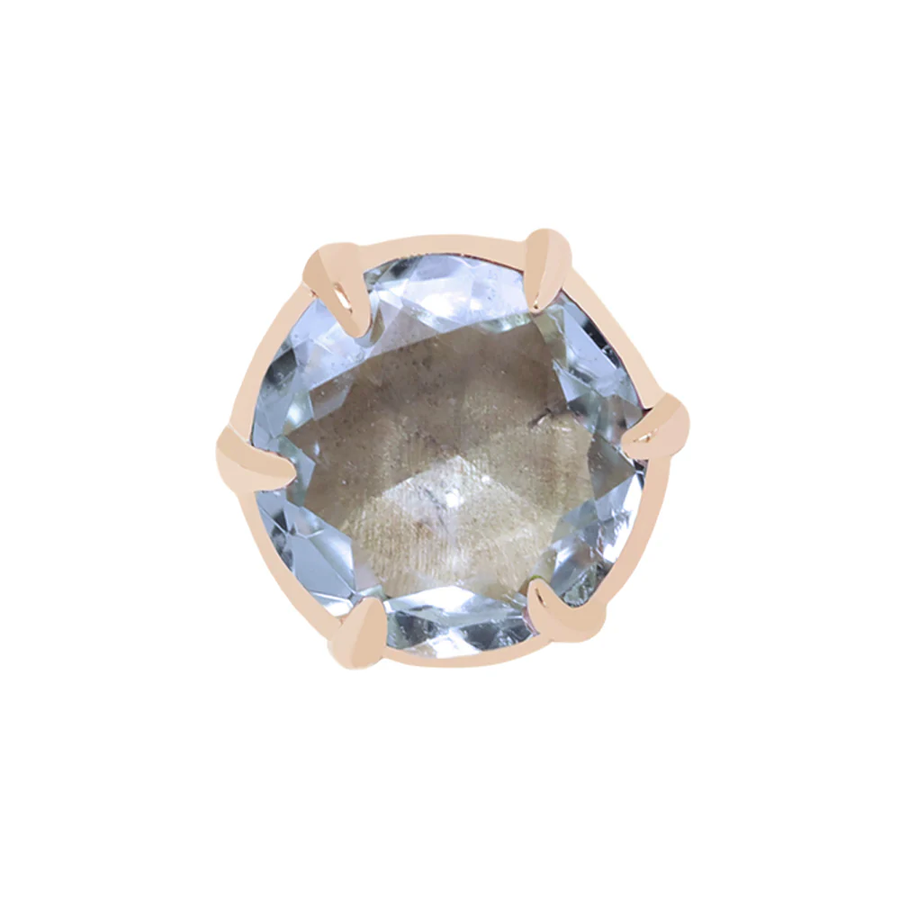 threadless: "Illuminate Small" End in Gold with Genuine Gemstone - Image 6