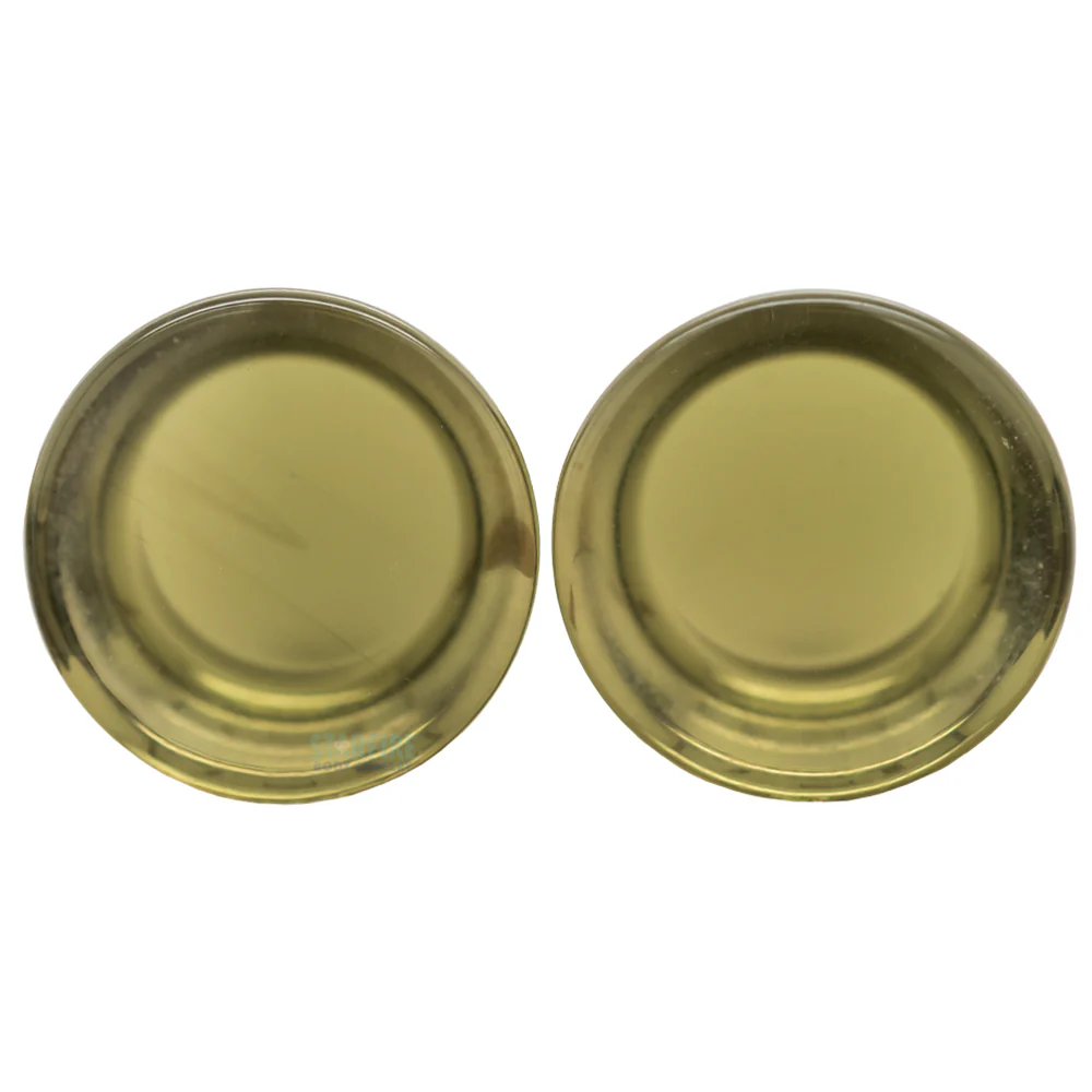 Mayan Style Stone Plugs - Grey Quartz - Image 3