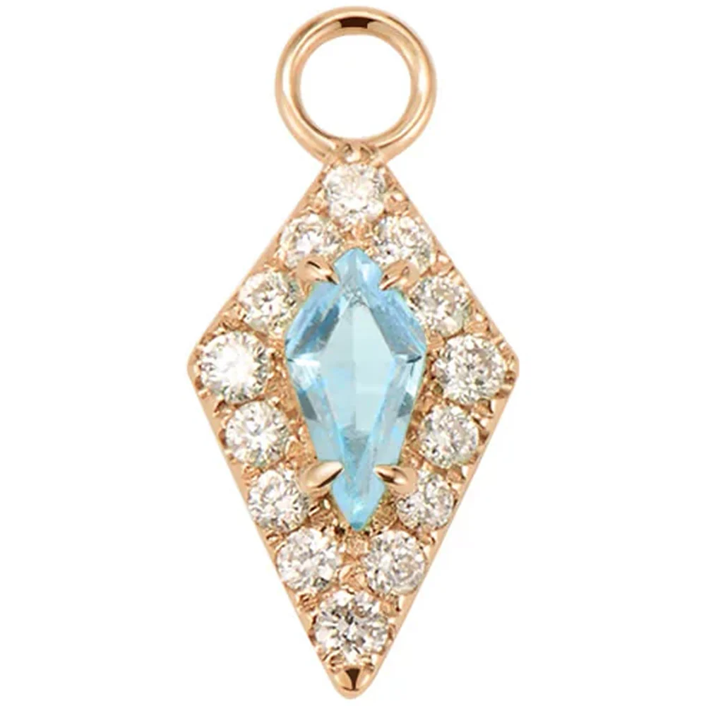 "Bianca" Charm in Gold with Genuine Gemstones - Image 11