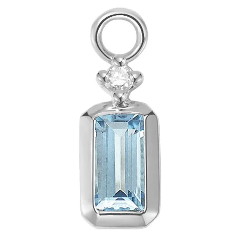 "Chloe" Charm in Gold with Colored Genuine Gemstones - Image 15