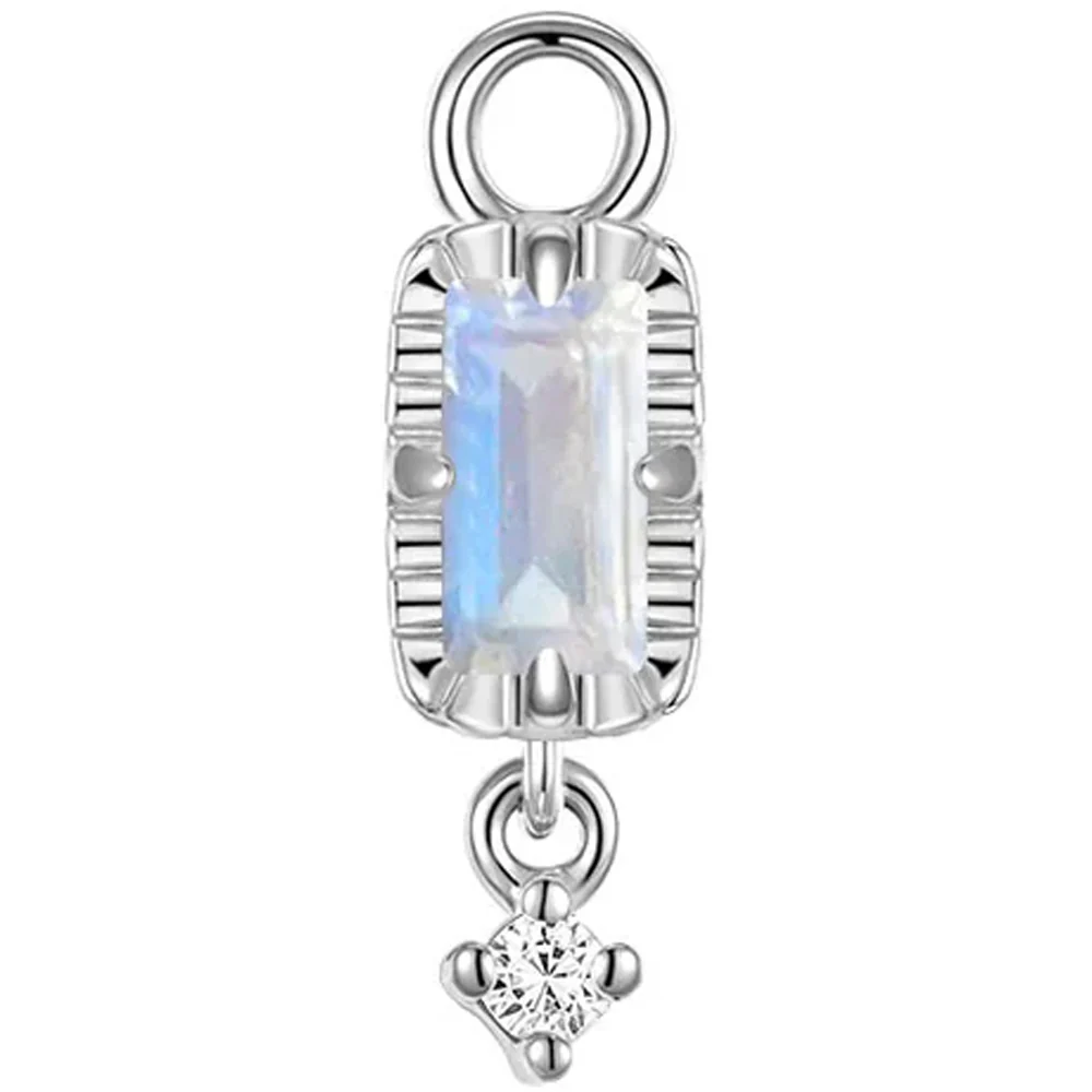 "Jessie" Charm in Gold with Genuine Gemstones - Image 3