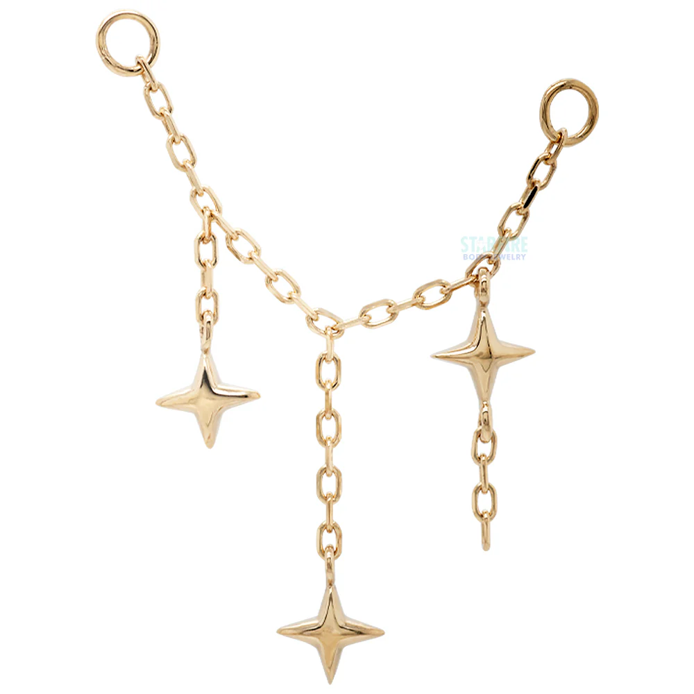 “Orion" Chain Attachment in Gold - Image 2