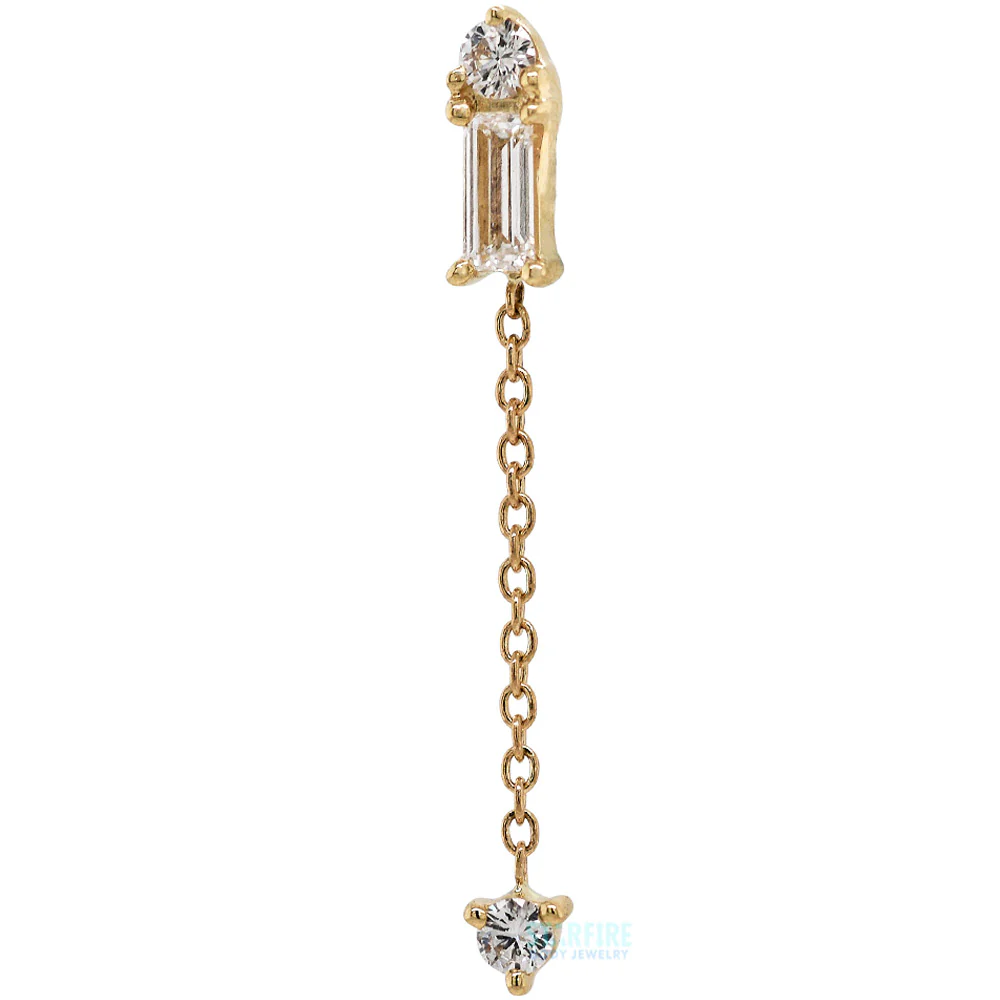 threadless: "The Icon" End in Gold with Diamonds