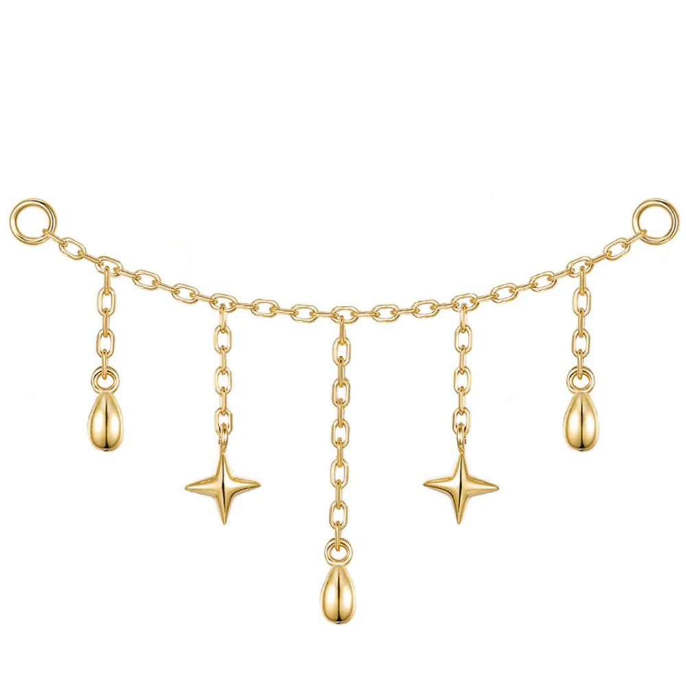 "Vega" Chain Attachment in Gold - Image 2