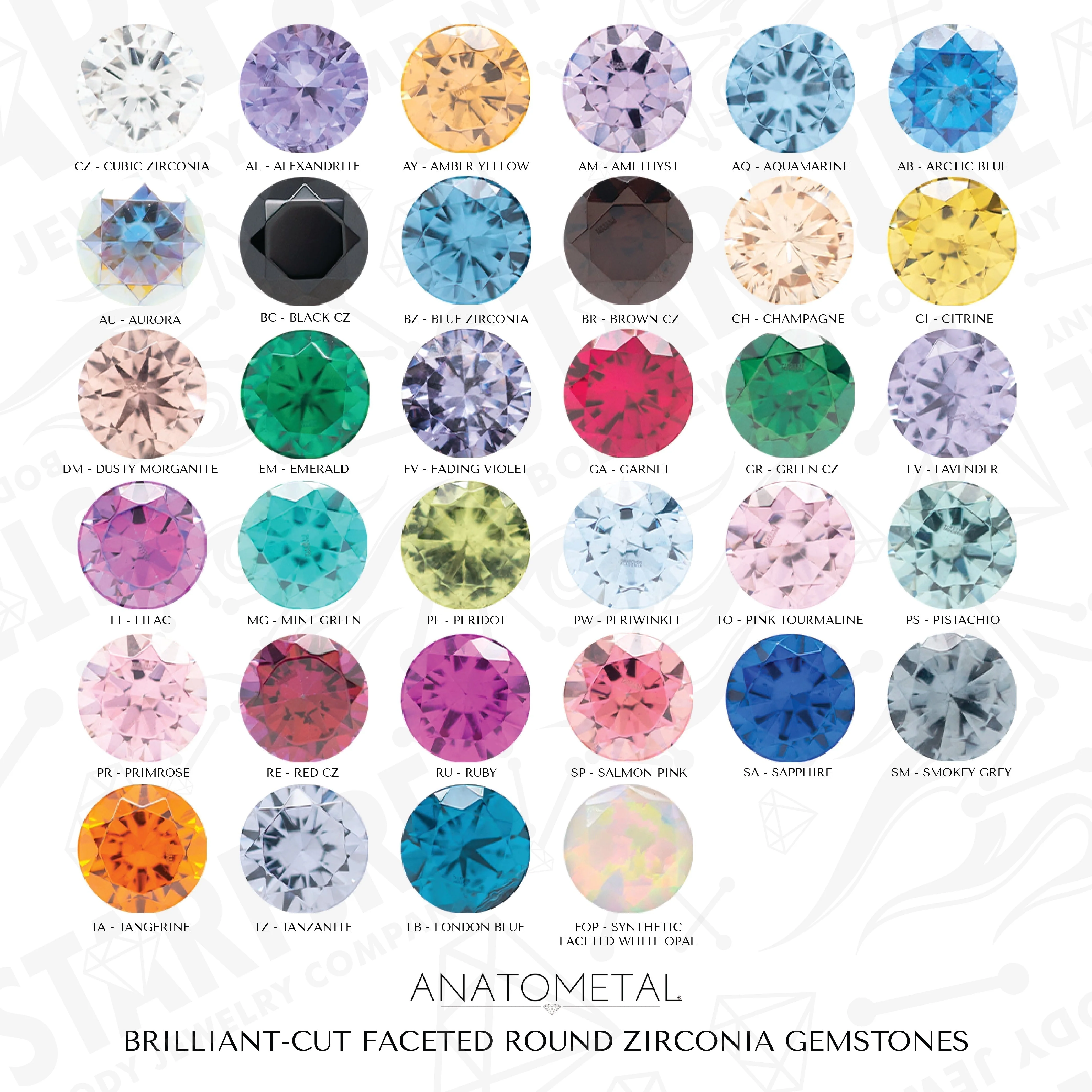 "Moon Goddess" in Yellow Gold with Bezel-Set Brilliant-Cut Gem - on flatback - Image 3