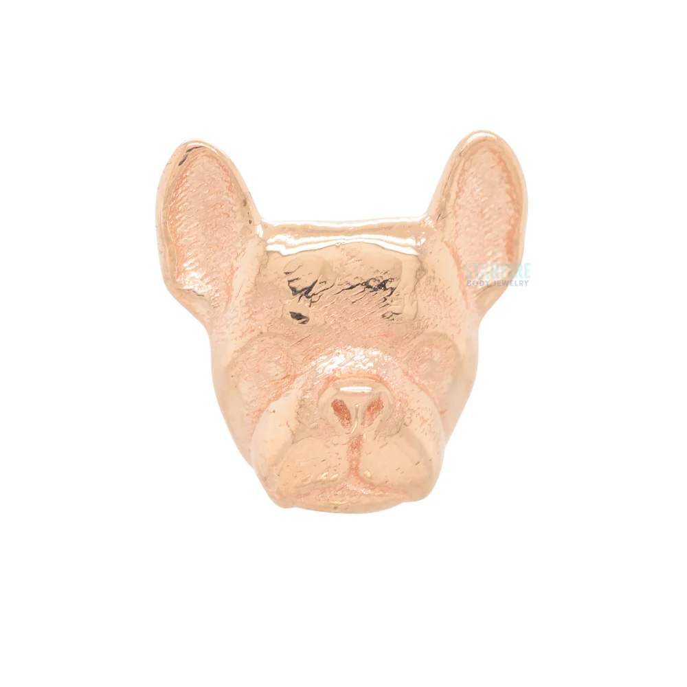 Dog Threaded End in Gold - Image 3