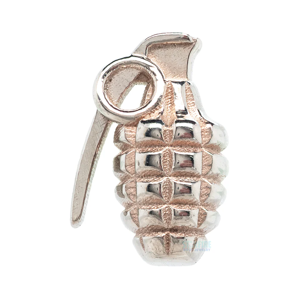 Grenade Threaded End in Gold - Image 4