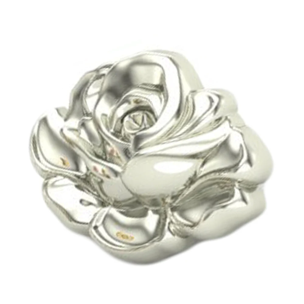 Rose Threaded End in Gold - Image 3