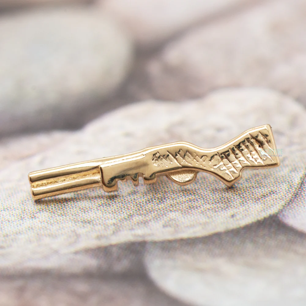 Shotgun Threaded End in Gold - Image 2