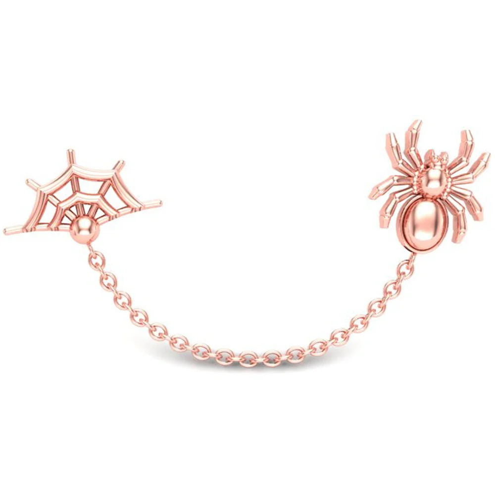 Spider Web Dual Threaded End in Gold - Image 5